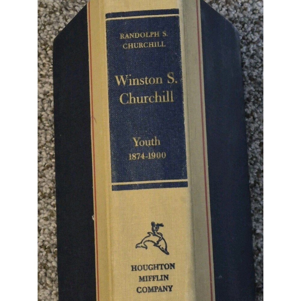 Winston S Churchill-Vol 1-Youth-1874-1900-by R S Churchill-1966-C T Hardcover-